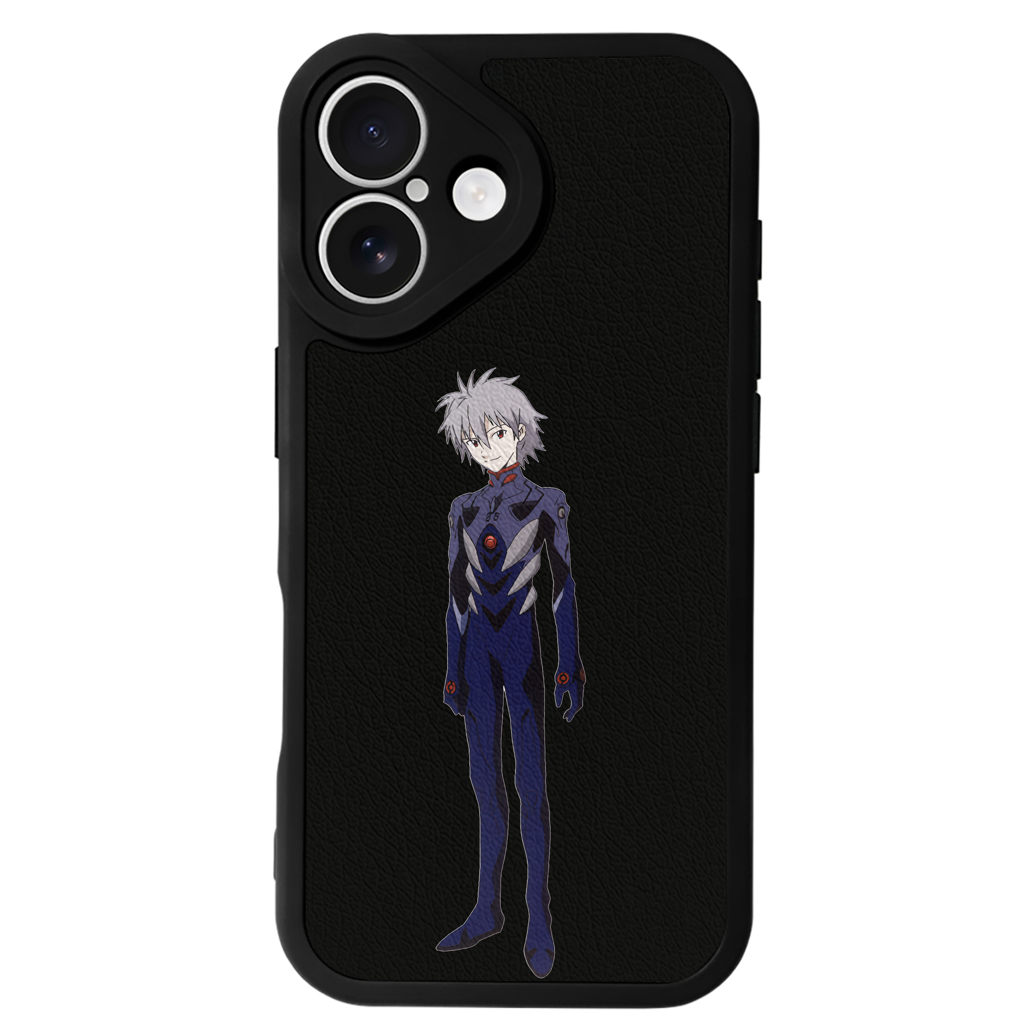 （画像用） EVA 新世紀エヴァンゲリオン 【iPhone 16シリーズ対応】シリコンスマホケース（レザー調） 材質：シリコン